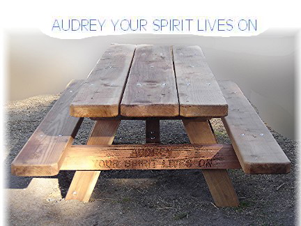 memorial to aunt Audrey
