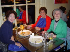 Ruth and our two moms in England